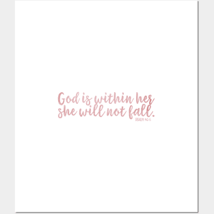 Christian Quote Watercolor Posters and Art